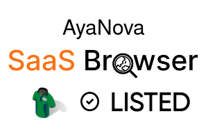 AyaNova - SaaS Browser Verified Badge