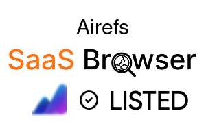 Airefs - SaaS Browser Verified Badge