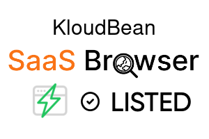 KloudBean - SaaS Browser Verified Badge