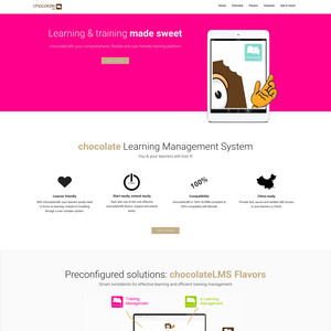 chocolateLMS Screenshot