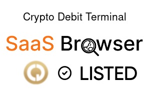 Crypto Debit Terminal - SaaS Browser Verified Badge