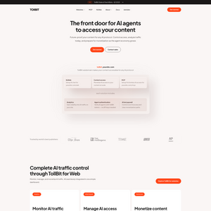 TollBit Screenshot