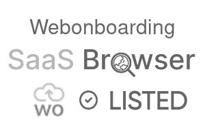 Webonboarding - SaaS Browser Verified Badge