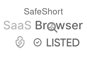SafeShort - SaaS Browser Verified Badge