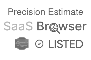 Precision Estimate - SaaS Browser Verified Badge