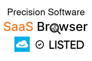 Precision Software - SaaS Browser Verified Badge