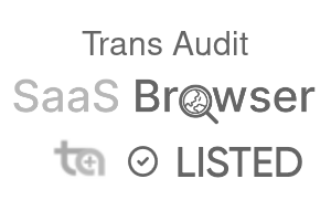 Trans Audit - SaaS Browser Verified Badge