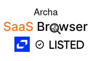Archa - SaaS Browser Verified Badge
