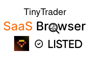 TinyTrader - SaaS Browser Verified Badge