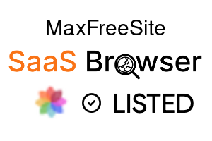 MaxFreeSite - SaaS Browser Verified Badge
