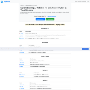 TopAISite Screenshot