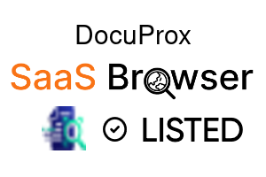 DocuProx - SaaS Browser Verified Badge