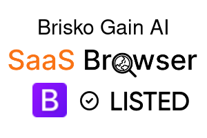Brisko Gain AI - SaaS Browser Verified Badge