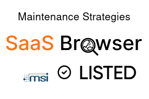 Maintenance Strategies - SaaS Browser Verified Badge