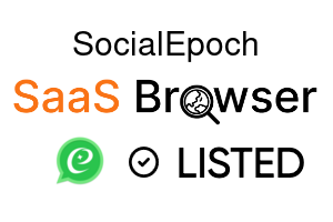 SocialEpoch - SaaS Browser Verified Badge