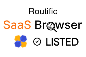Routific - SaaS Browser Verified Badge