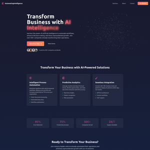 AutomatingIntelligence Solutions Screenshot