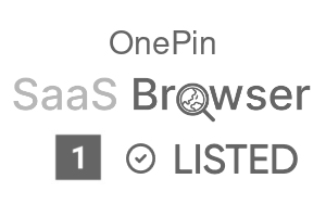 OnePin - SaaS Browser Verified Badge