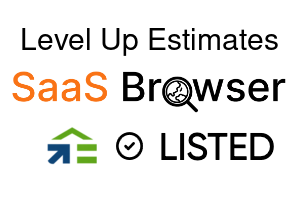 Level Up Estimates - SaaS Browser Verified Badge