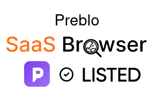 Preblo - SaaS Browser Verified Badge