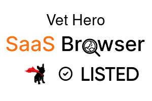 Vet Hero - SaaS Browser Verified Badge