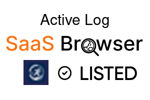 Active Log - SaaS Browser Verified Badge