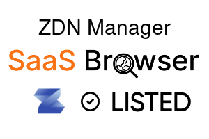 ZDN Manager - SaaS Browser Verified Badge