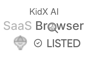 KidX AI - SaaS Browser Verified Badge