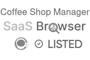 Coffee Shop Manager - SaaS Browser Verified Badge