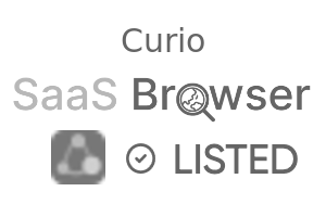 Curio - SaaS Browser Verified Badge