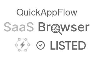 QuickAppFlow - SaaS Browser Verified Badge