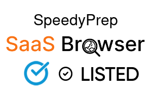 SpeedyPrep - SaaS Browser Verified Badge