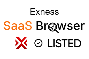 Exness - SaaS Browser Verified Badge