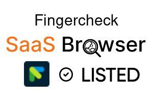 Fingercheck - SaaS Browser Verified Badge
