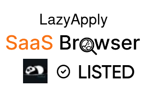LazyApply - SaaS Browser Verified Badge