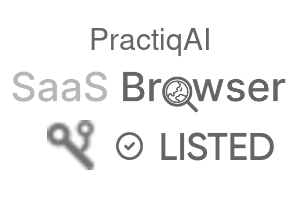 PractiqAI - SaaS Browser Verified Badge