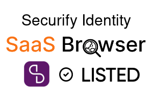 Securify Identity - SaaS Browser Verified Badge