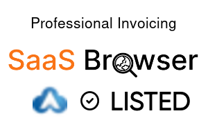 Professional Invoicing - SaaS Browser Verified Badge