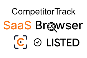 CompetitorTrack - SaaS Browser Verified Badge
