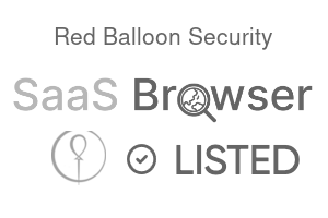 Red Balloon Security - SaaS Browser Verified Badge