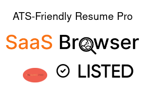 ATS-Friendly Resume Pro - SaaS Browser Verified Badge