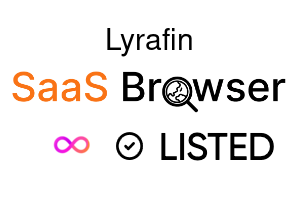 Lyrafin - SaaS Browser Verified Badge