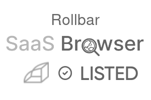 Rollbar - SaaS Browser Verified Badge