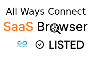 All Ways Connect - SaaS Browser Verified Badge