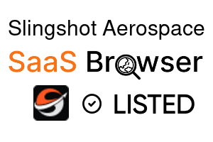 Slingshot Aerospace - SaaS Browser Verified Badge