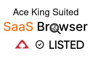 Ace King Suited - SaaS Browser Verified Badge