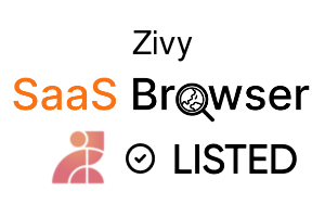 Zivy - SaaS Browser Verified Badge