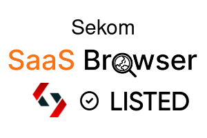 Sekom - SaaS Browser Verified Badge