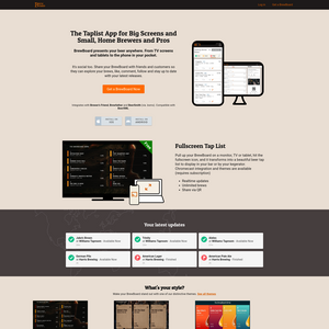BrewBoard Screenshot