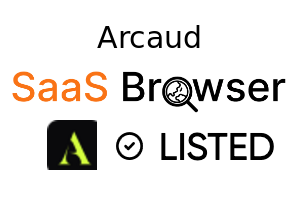 Arcaud - SaaS Browser Verified Badge